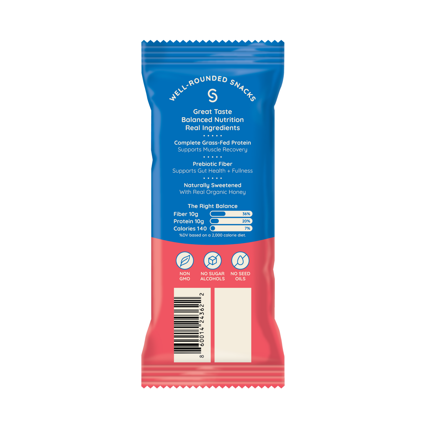 Strawberry Peanut Butter Protein + Fiber Bites
