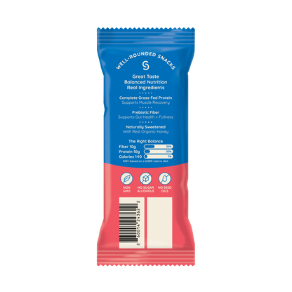 Strawberry Peanut Butter Protein + Fiber Bites
