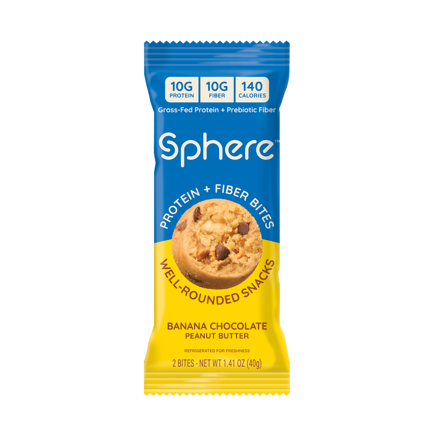 Banana Chocolate Peanut Butter Protein + Fiber Bites