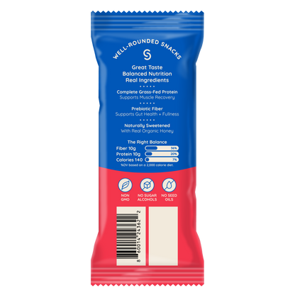 Strawberry Peanut Butter Protein + Fiber Bites