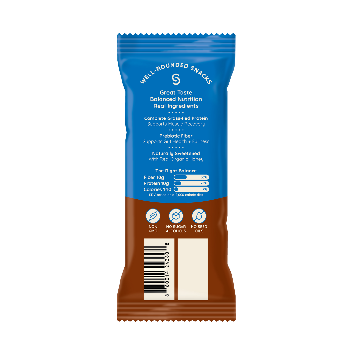 Chocolate Chip Peanut Butter Protein + Fiber Bites