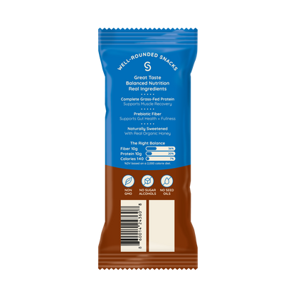 Chocolate Chip Peanut Butter Protein + Fiber Bites